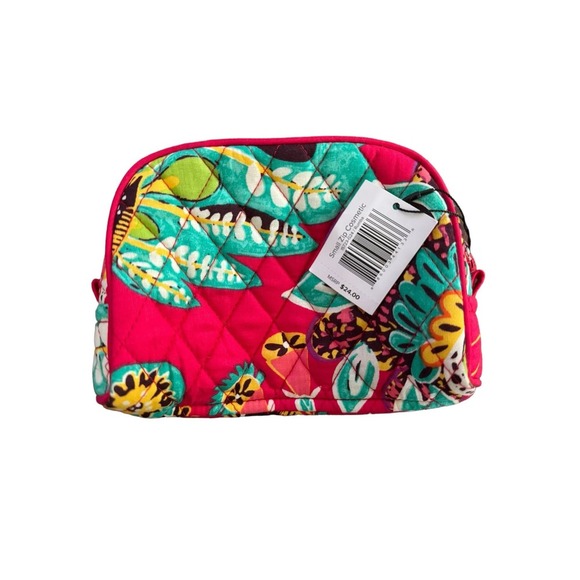 VERA BRADLEY Cosmetic Travel Bundle! Floral Rumba Pattern & Plum Petals Pattern - Picture 3 of 6